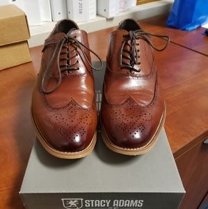 A pair of stacy Adams